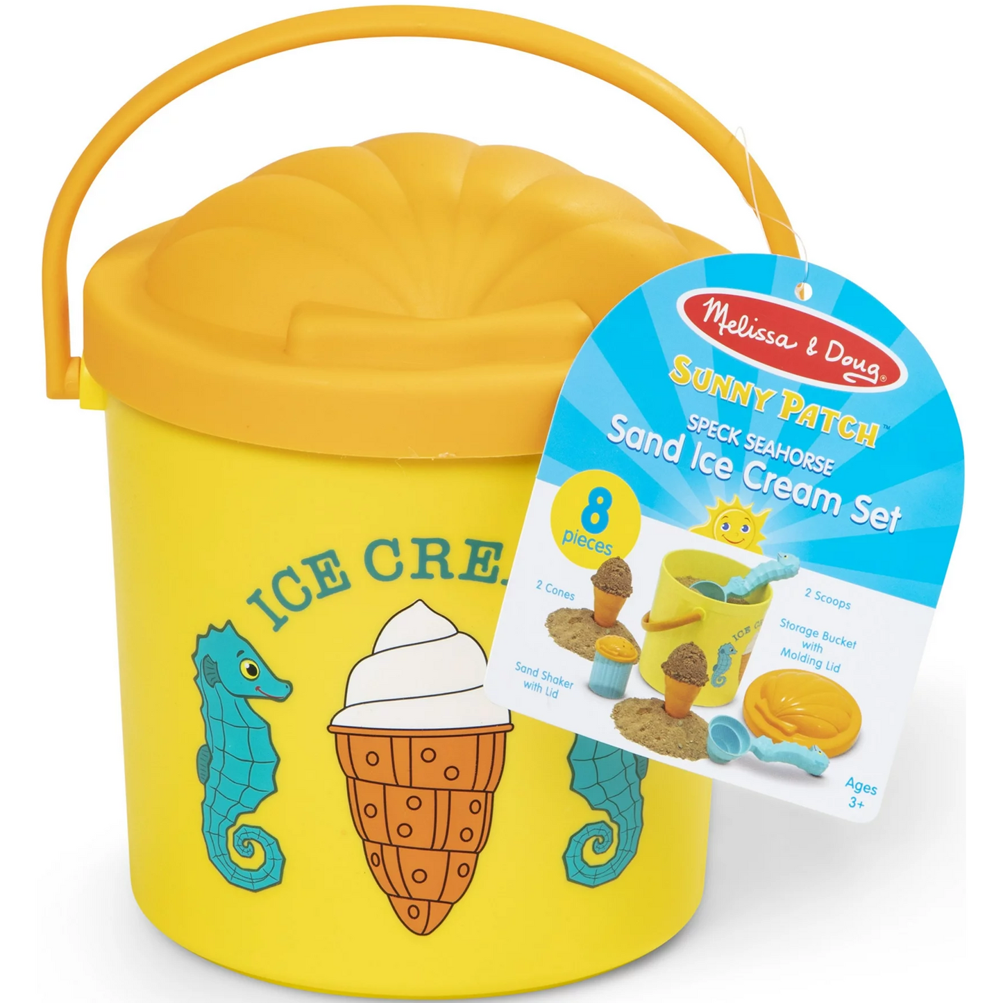 Speck Seahorse Sand Ice Cream Set