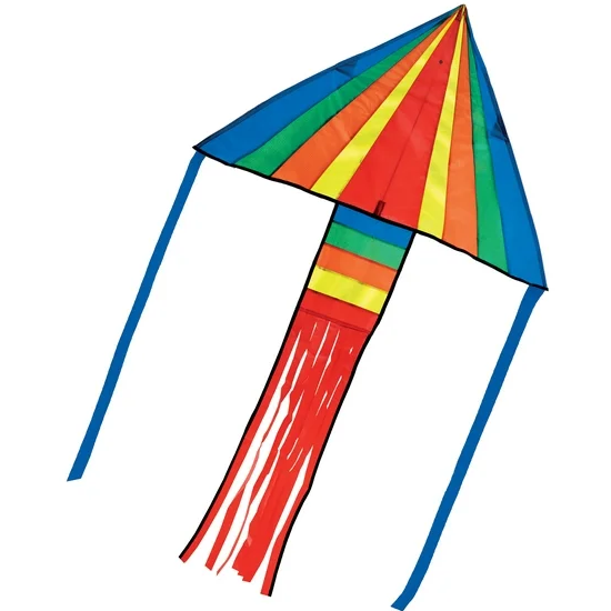 Rainbow Rocket Delta Kite