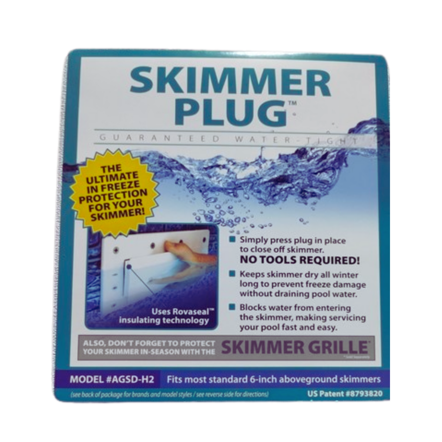 Skimmer Plug 6-inch