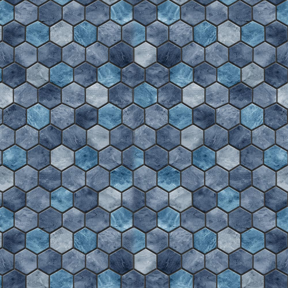 Travertine Hex Unibead Liner