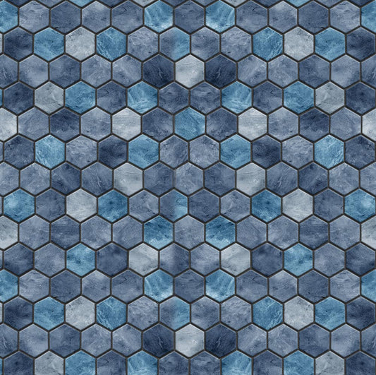 Travertine Hex Unibead Liner