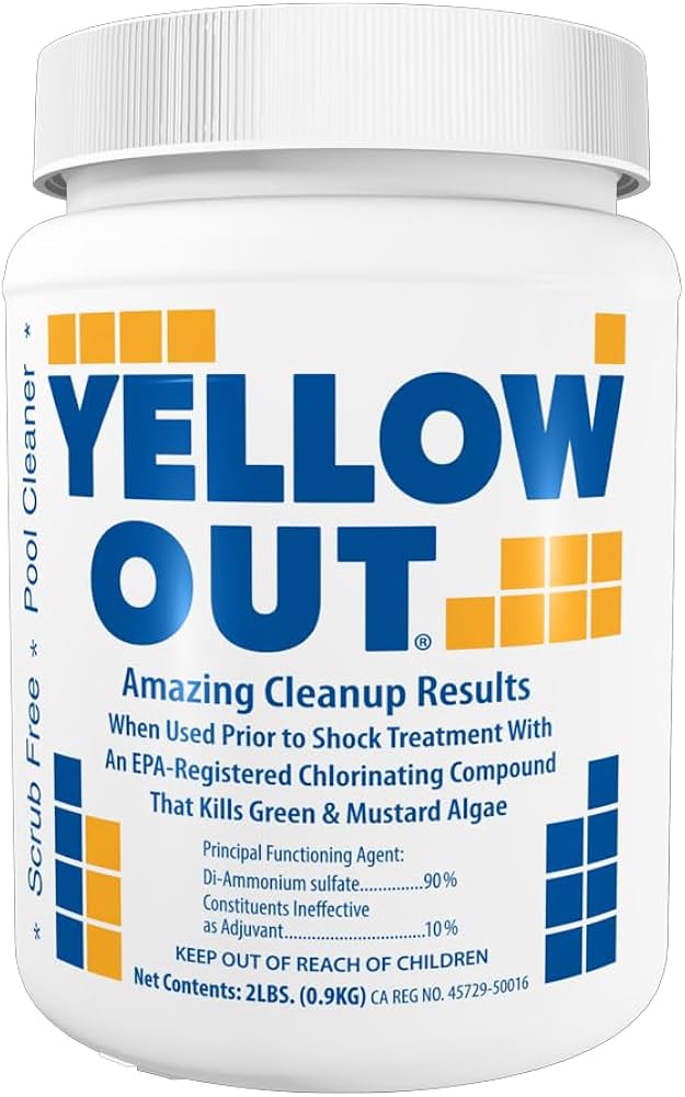 Yellow Out Algaecide