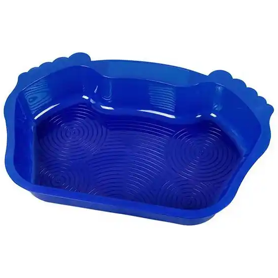Simple Blue Foot Bath Tub