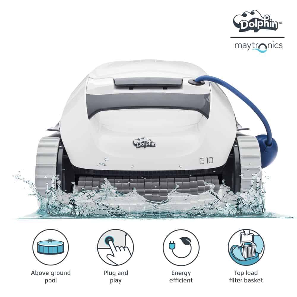 Dolphin E-10 Robotic Pool Cleaner