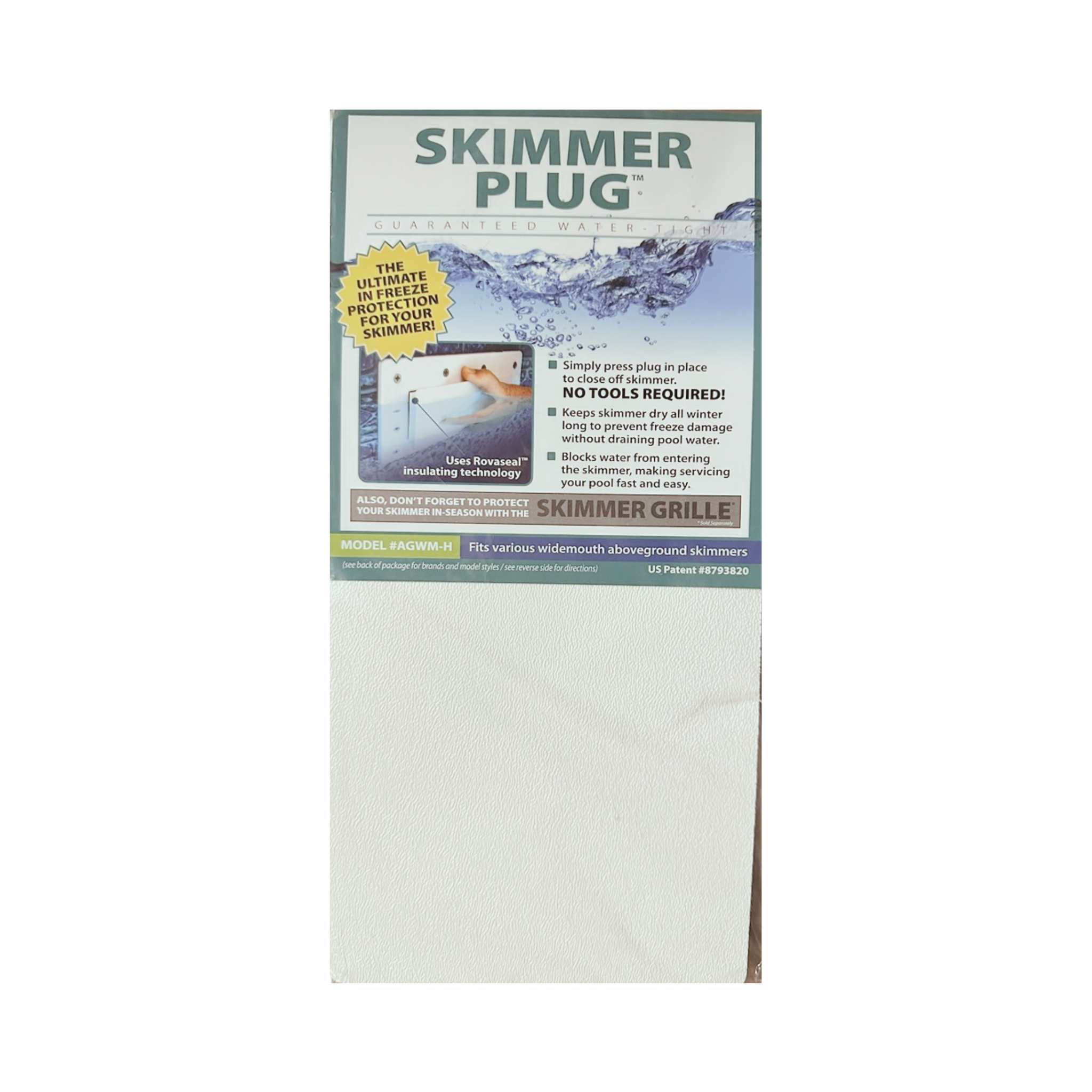 Skimmer Plug - Widemouth